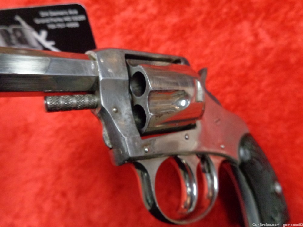 H&R The American Double Action Revolver 32 S&W Nickel 5 Shot C&R WE TRADE!-img-15