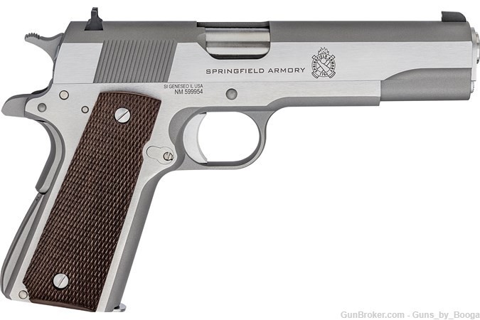 SPRINGFIELD ARMORY 1911 DEFENDER 45ACP MIL SS STAINLESS FINISH PBD9151L-img-0