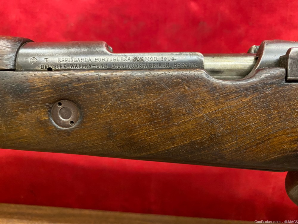 Portuguese Mauser Model 1904 8x57 Bolt Action Rifle -img-21