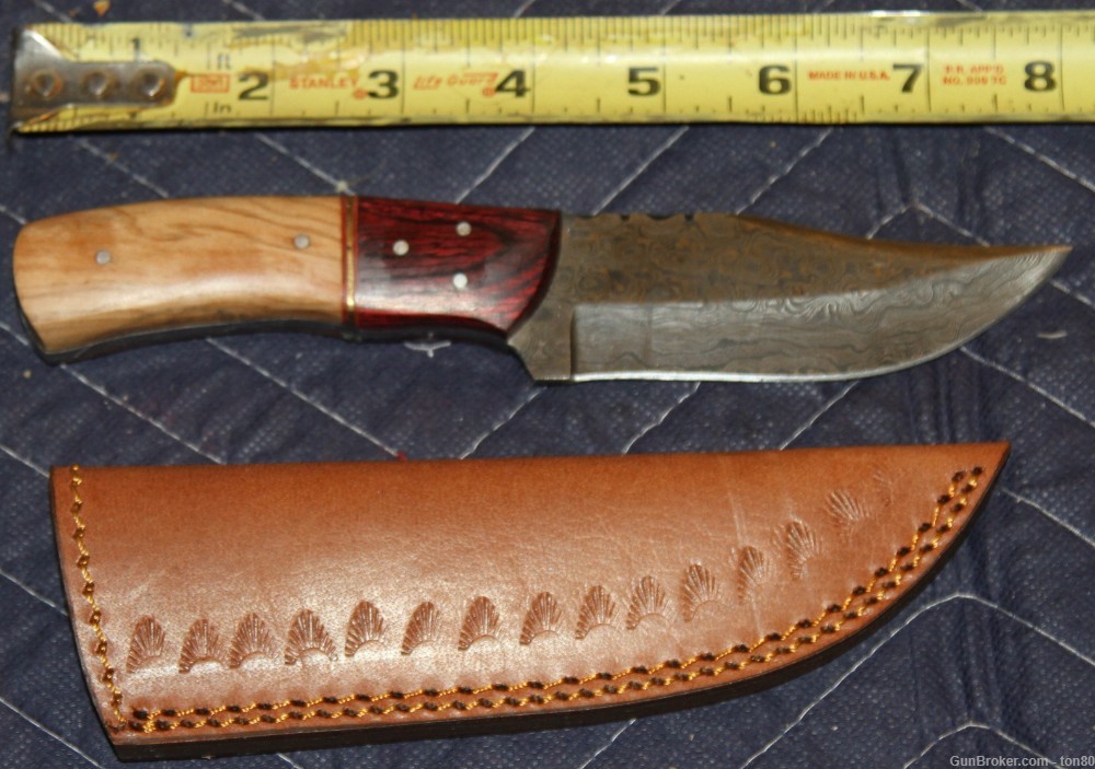 HANDMADE CUSTOM HUNTING KNIFE STAINLESS  PT0014-img-0