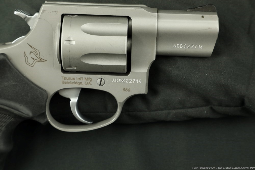 Taurus 856 .38 Special 2” Snub Nose 6-Shot Matte Stainless Revolver w/ Box-img-21