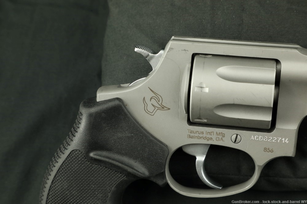 Taurus 856 .38 Special 2” Snub Nose 6-Shot Matte Stainless Revolver w/ Box-img-19