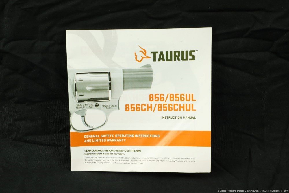 Taurus 856 .38 Special 2” Snub Nose 6-Shot Matte Stainless Revolver w/ Box-img-27