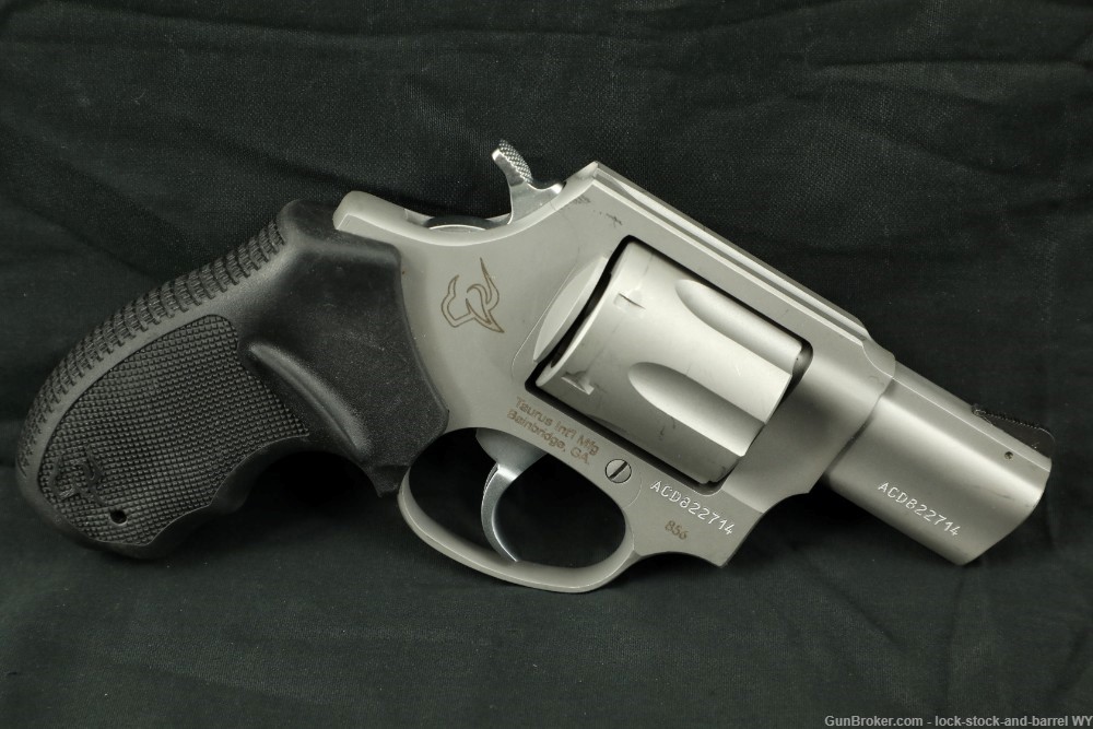 Taurus 856 .38 Special 2” Snub Nose 6-Shot Matte Stainless Revolver w/ Box-img-3