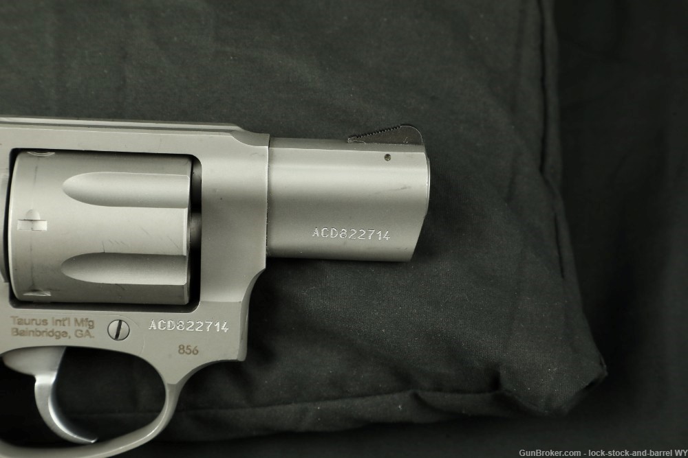 Taurus 856 .38 Special 2” Snub Nose 6-Shot Matte Stainless Revolver w/ Box-img-22