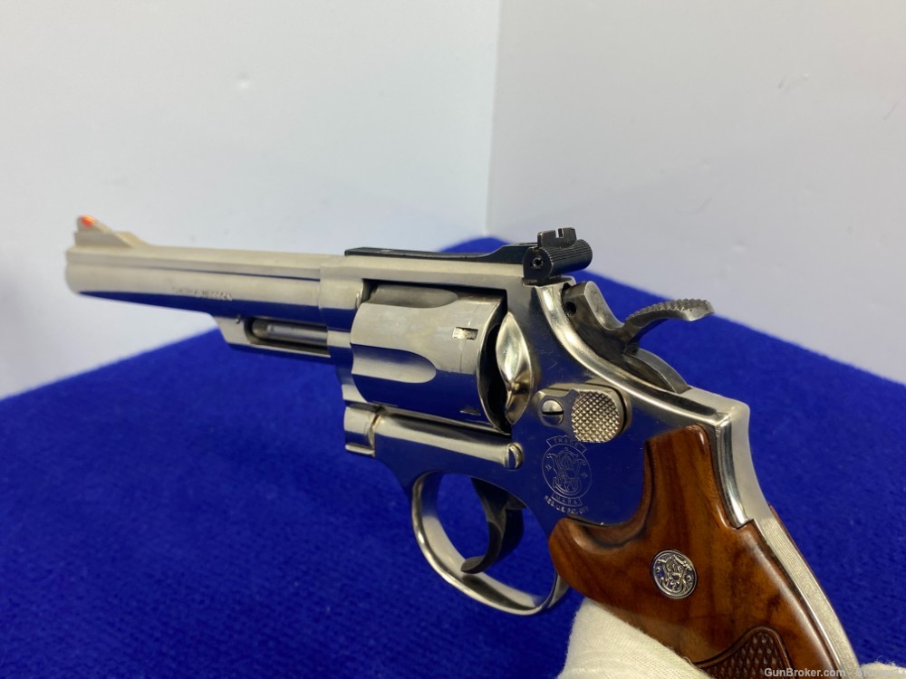 1985 Smith Wesson 19-5 .357 Mag Nickel 6" *INCREDIBLE 357 COMBAT MAGNUM*-img-25