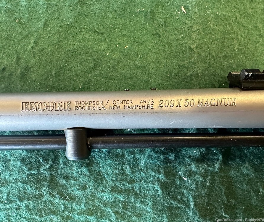Thompson Center Encore 209 primer .50 Cal muzzleloader barrel-img-2