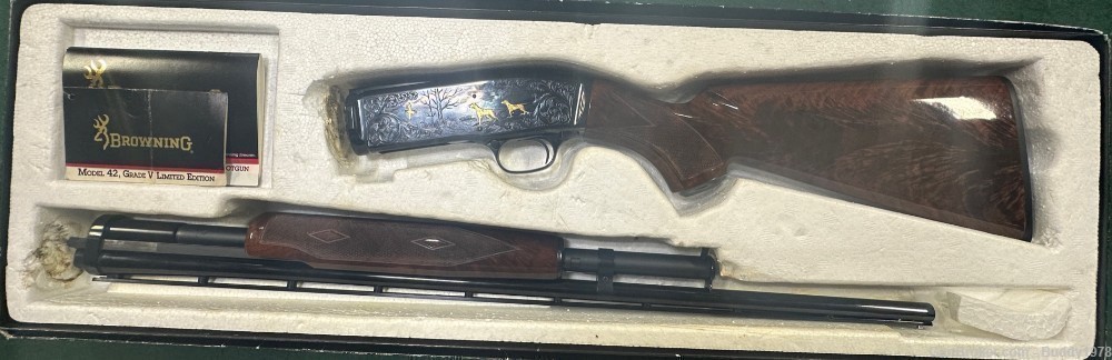 Browning 42 - .410 Ga, 26" barrel, LNiB, Grade V Limited Edition-img-0