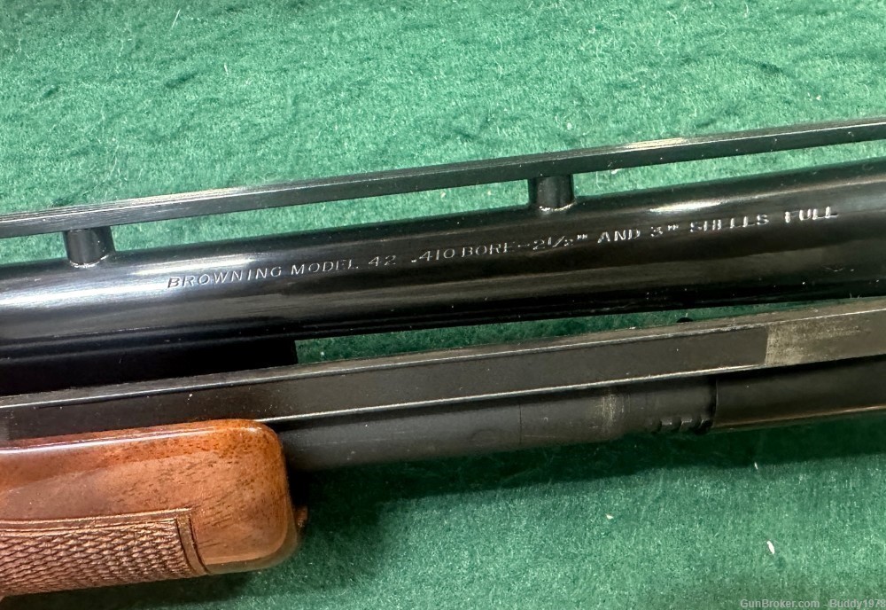 Browning 42 - .410 Ga, 26" barrel, LNiB, Grade V Limited Edition-img-11