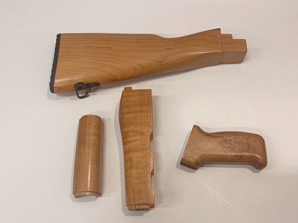 Kalashnikov USA Custom Stabilized Wood Furniture Blem Sets NEW SHIPS FAST  -img-1