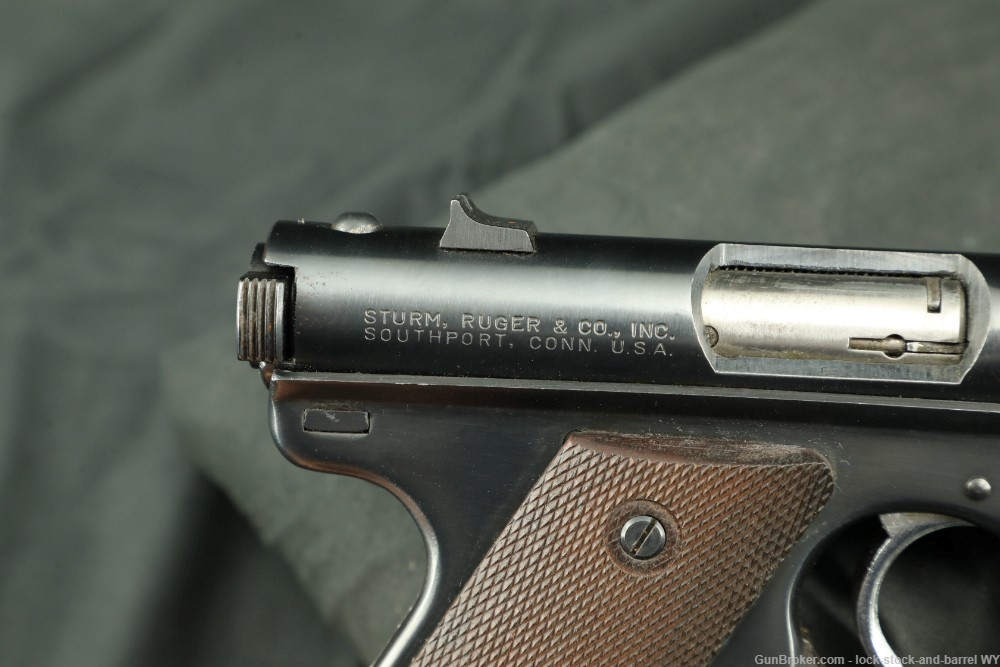 Sturm Ruger Pre Mark I Standard .22 LR 4.75” Semi-Auto Pistol MFD 1969 C&R -img-17