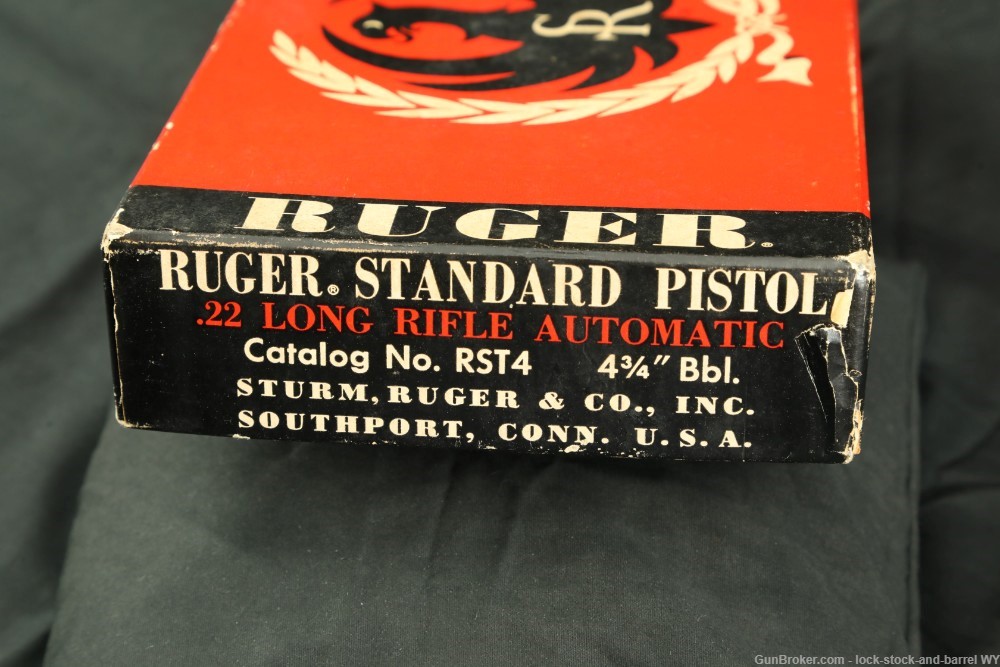 Sturm Ruger Pre Mark I Standard .22 LR 4.75” Semi-Auto Pistol MFD 1969 C&R -img-31