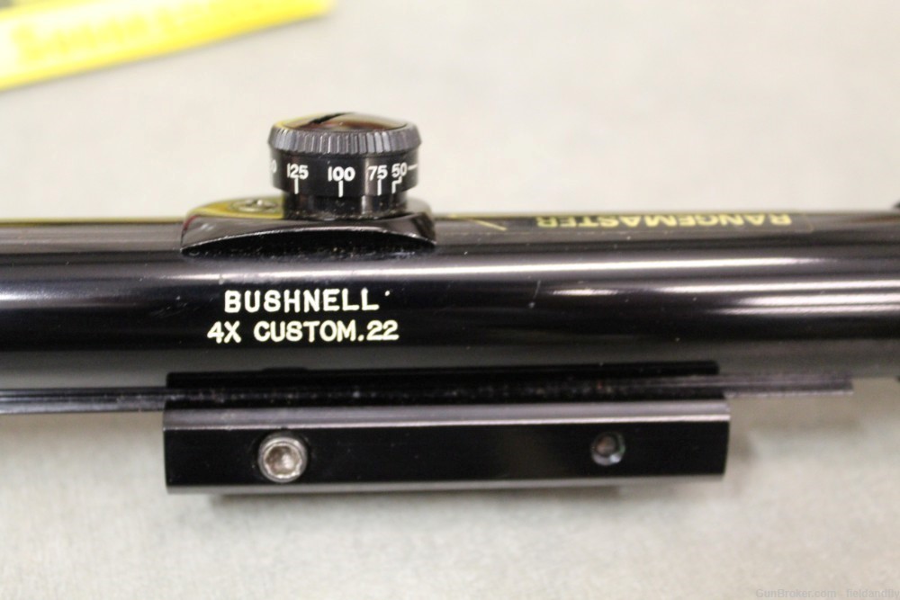 Bushnell Custom .22 Scope with Rangemaster,  4X for .22-img-15