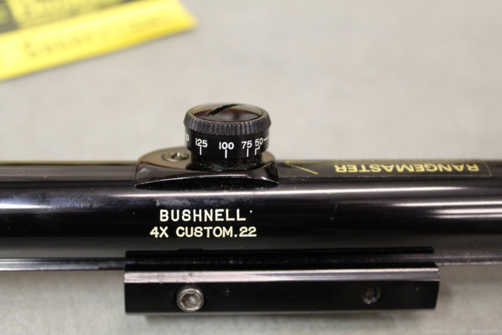 Bushnell Custom .22 Scope with Rangemaster,  4X for .22-img-17