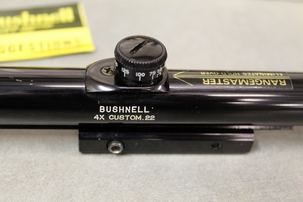 Bushnell Custom .22 Scope with Rangemaster,  4X for .22-img-24