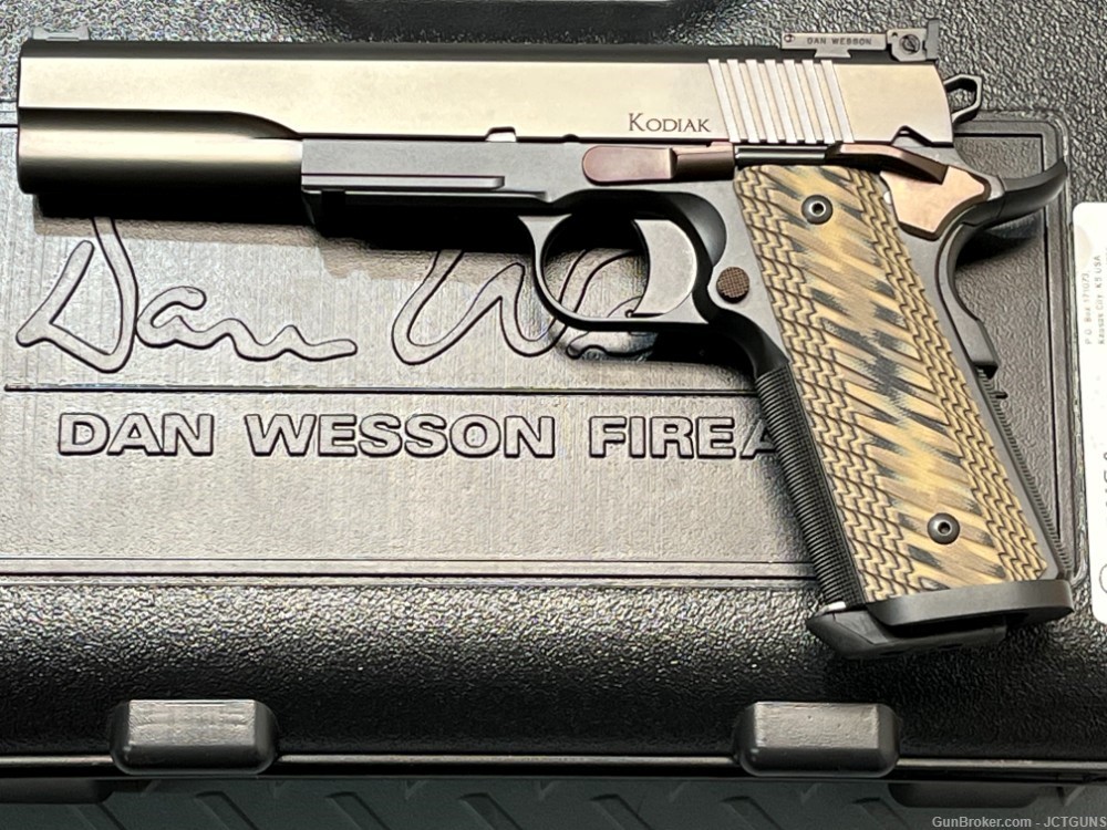 Dan Wesson, Kodiak Semi-automatic, 1911 Full Size, 10MM, 6.03" NO CC FEES -img-3