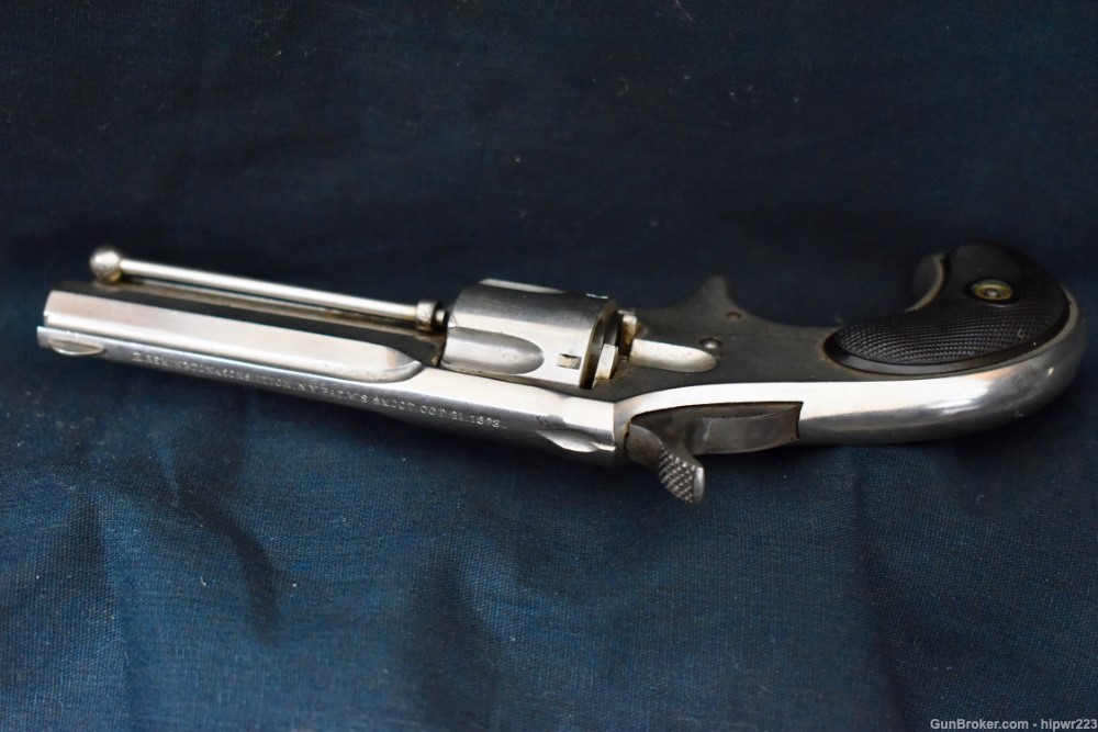 Remington Smoot revolver .30 Cal Rimfire all original EXCELLENT!  Pre 1898 -img-3