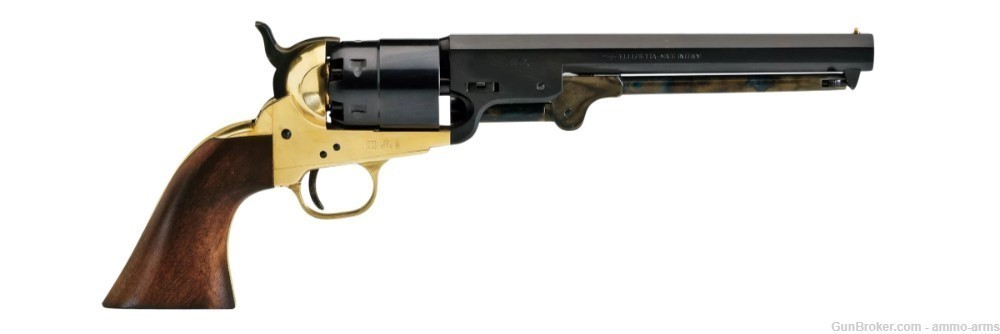 Traditions REB Confederates Revolver .44 Cal 7.375" Blue / Brass FR185115-img-1