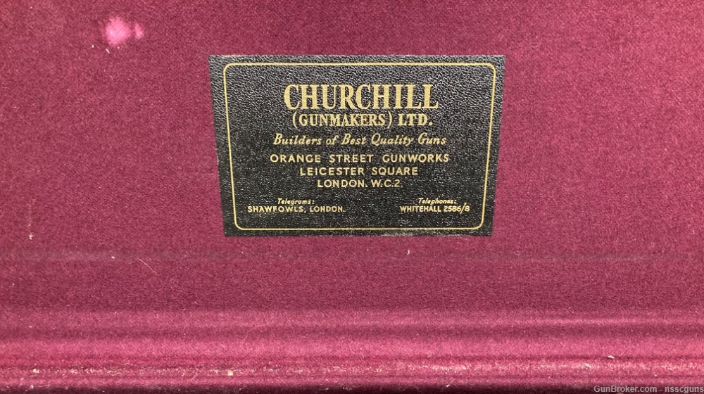 E. J. Churchill Gunmakers London 20 Gauge 26" Barrel Shotgun RARE-img-16