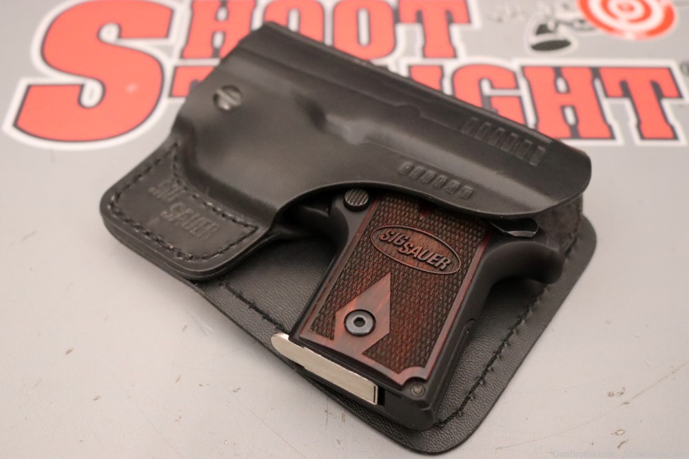 Sig Sauer P238  .380ACP 2.7" w/ SIG Leather Pocket Holster-img-9