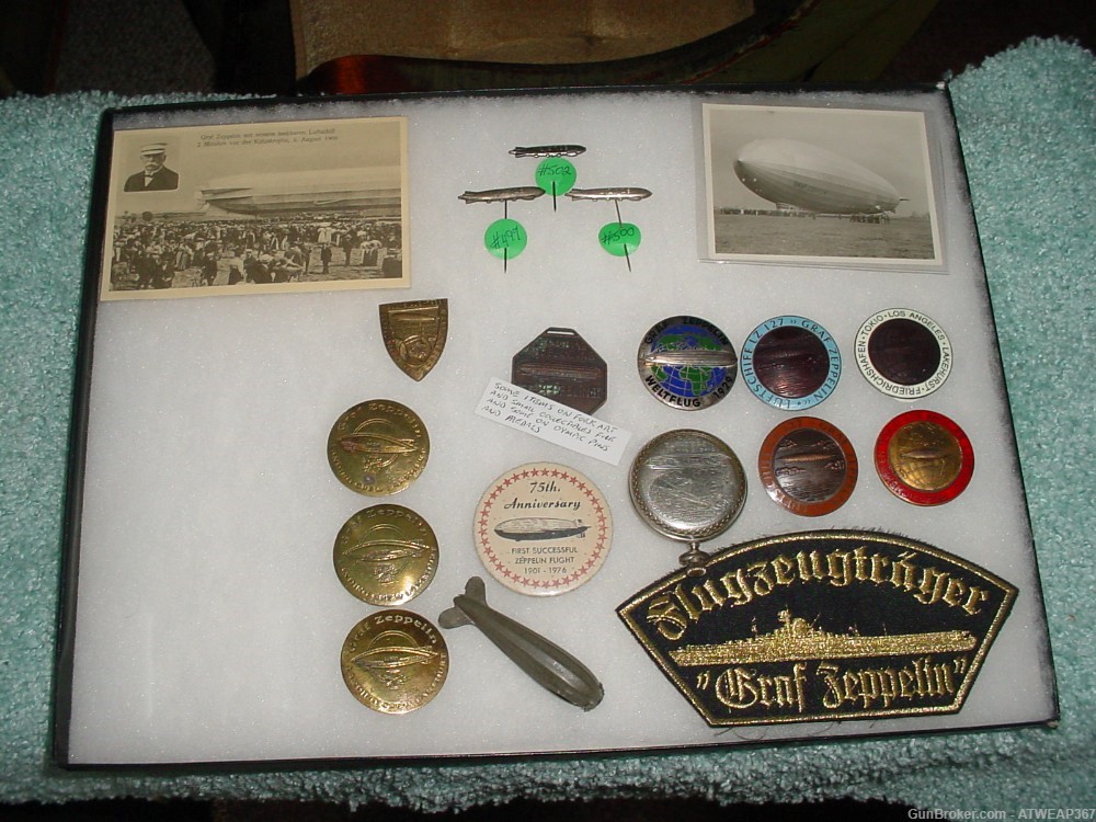 GRAFT ZEPPELIN AND HINDENBERG PINS & BADGES-img-0