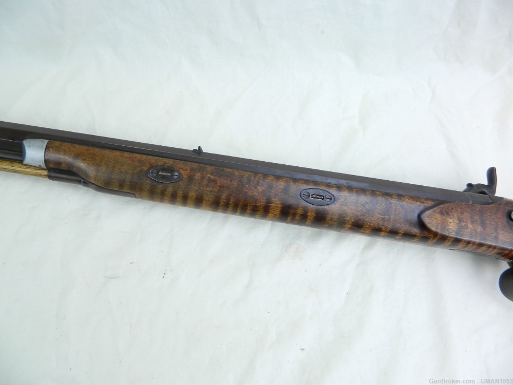 Contemporary Hawken percussion Kentucky  rifle .50 cal Douglas barrel -img-5