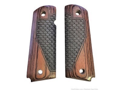 1911 Colt clones GRIPS Full size Dragon Scale Rosewood