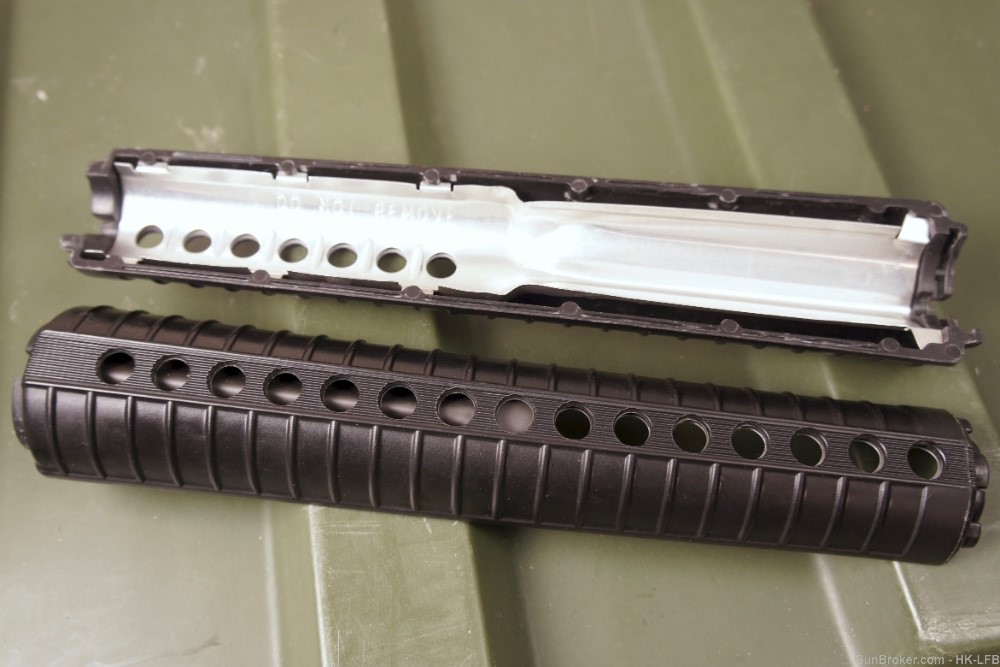 2001 USGI M16 M16A2 Hand Guard Set, Rifle Length A2 A4 Kit AR15 *NIW*-img-3