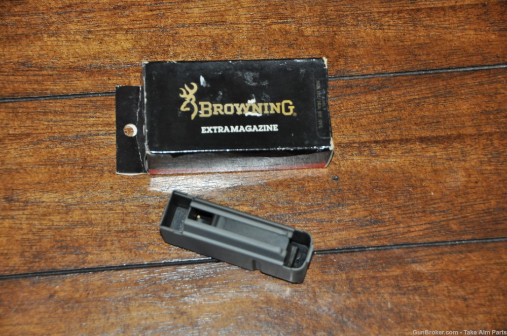 Browning BAR Vintage Italian 308win 243win 4 Shot Magazine-img-2