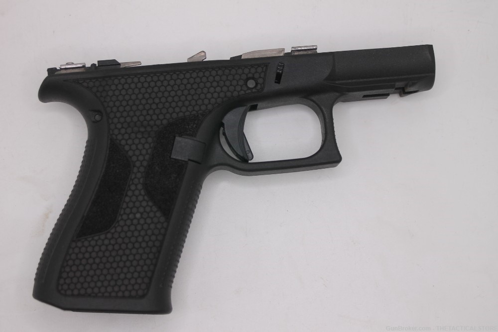 GLOCK 43X MOS CUSTOM FRAME WITH 2011 GRIP TEXTURE COMPLETE LOWER-img-0