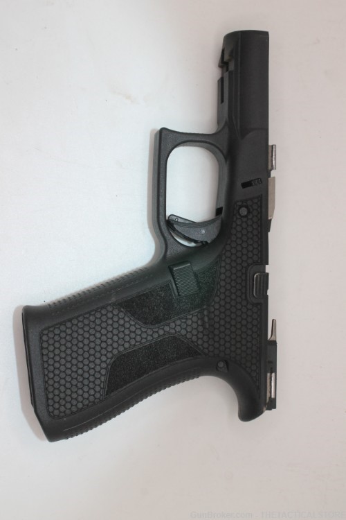GLOCK 43X MOS CUSTOM FRAME WITH 2011 GRIP TEXTURE COMPLETE LOWER-img-3