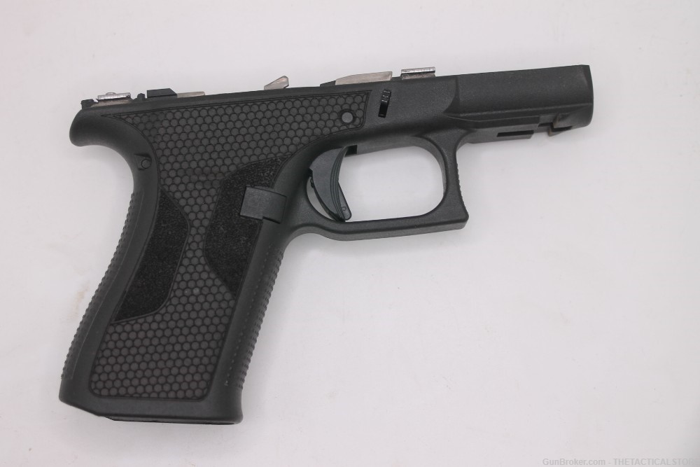 GLOCK 43X MOS CUSTOM FRAME WITH 2011 GRIP TEXTURE COMPLETE LOWER-img-2