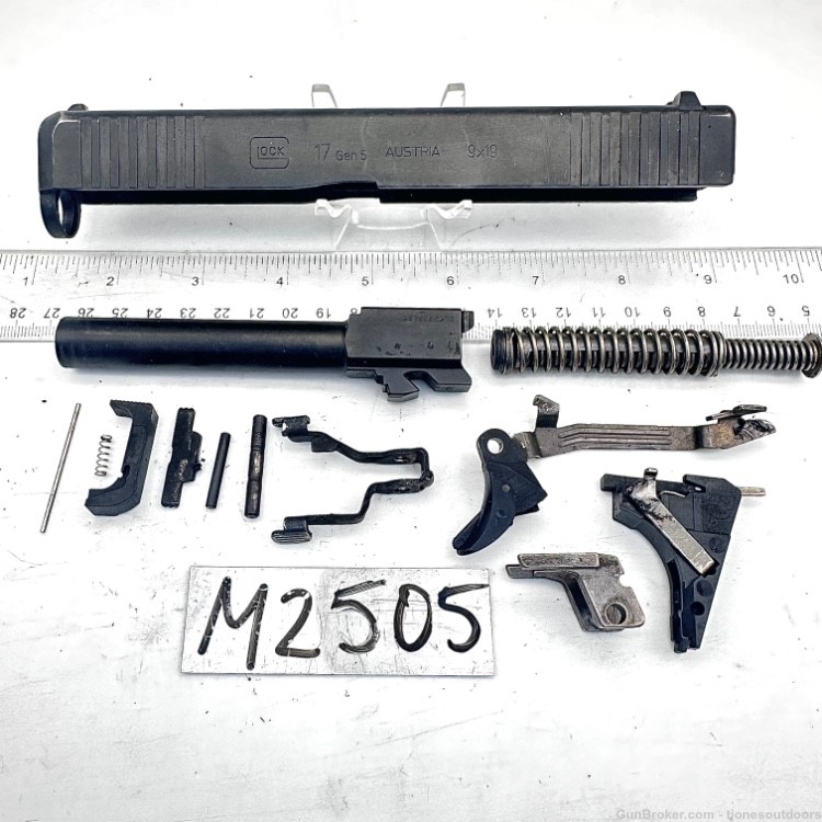 Glock 17 Gen5 9x19 Slide Barrel & Repair Parts -img-0