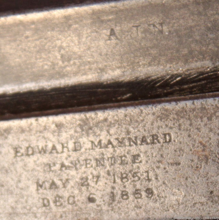Maynard Carbine 50 Caliber Civil War Saddle Ring Carbine 2nd Model Original-img-9
