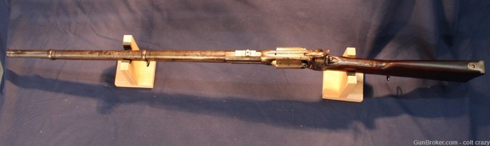 Colt Model 1855 US Marked .56 Caliber Revolving Rifle Civil War, Original -img-6