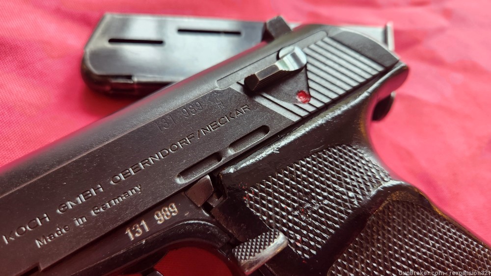 RARE HECKLER AND KOCH P9S POLICE ISSUED 9MM MFG 1981 H&K ROLLER DELAYED -img-4