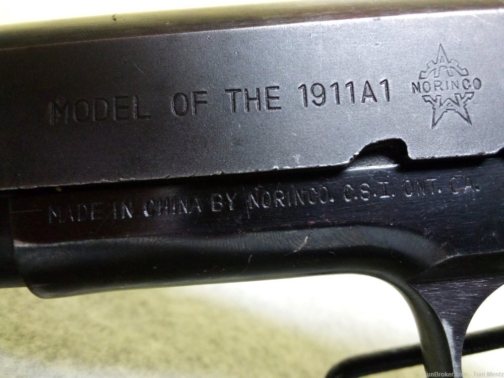 Norinco 1911A1 Semi-Auto Pistol, 45 Automatic, 5" Barrel, 1Mag-img-9