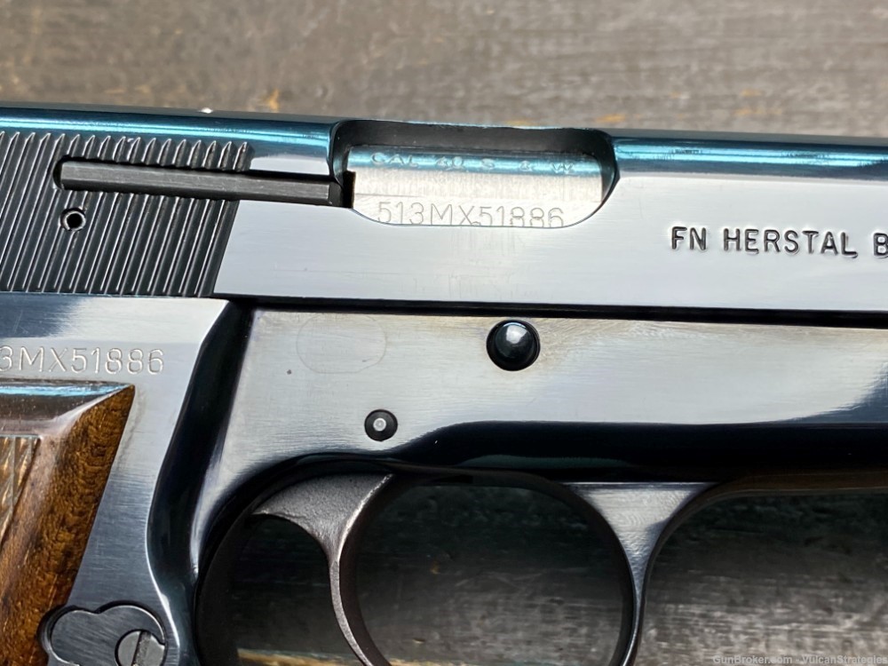 FNH Fabrique Nationale Herstal Hi Power .40 S&W Custom Tuned  W/9 Mags -img-33