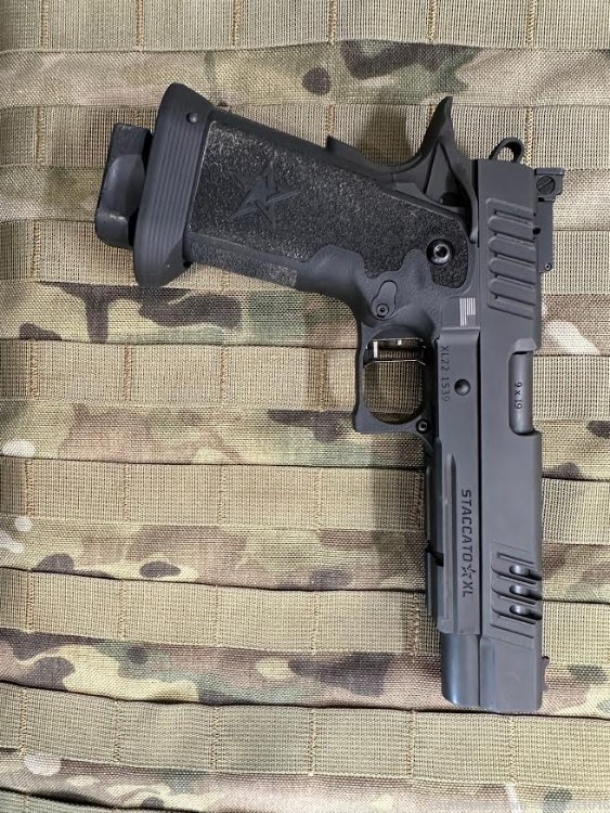 Staccato XL Black DLC 9mm Pistol w/ DLC Barrel-img-1
