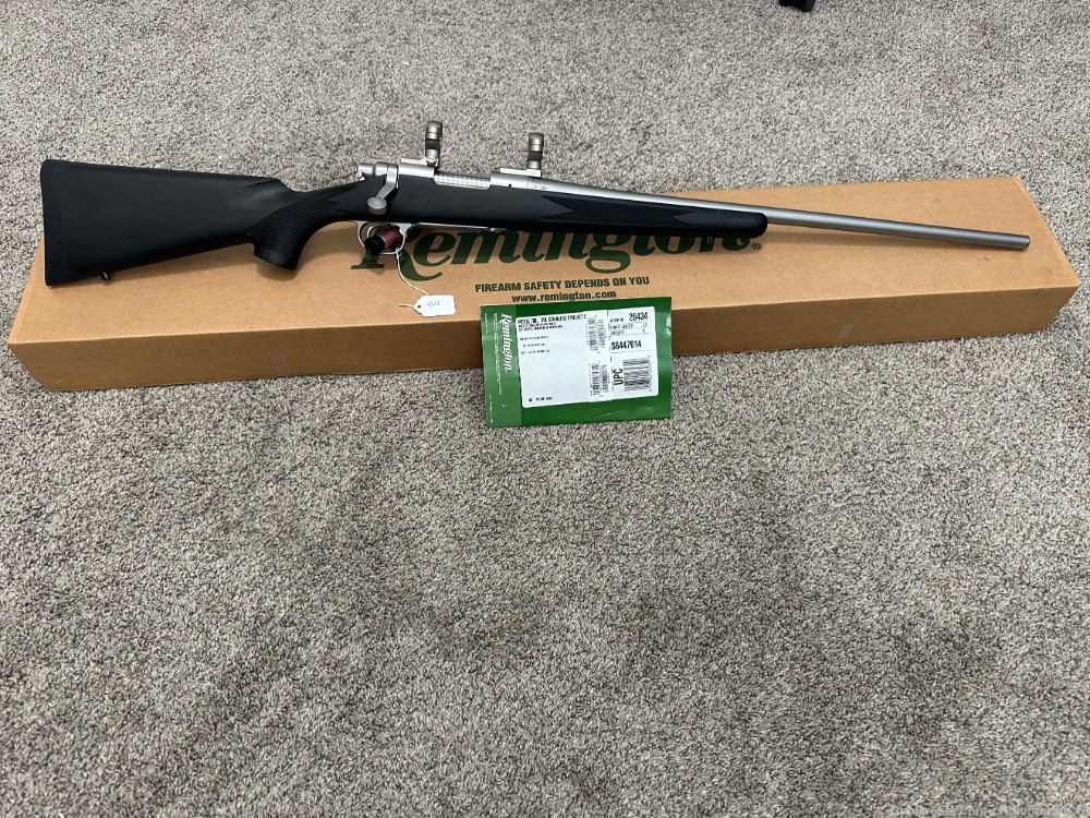 Remington 700 BDL stainless 7mm rem SAUM short action ultra mag ss W box -img-0