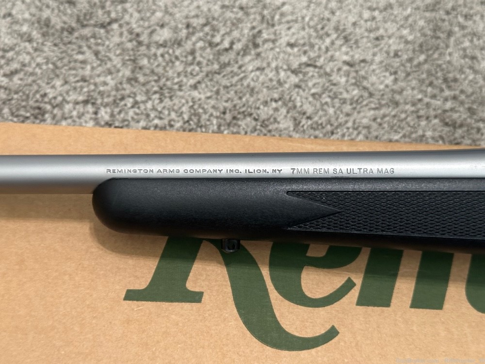 Remington 700 BDL stainless 7mm rem SAUM short action ultra mag ss W box -img-6