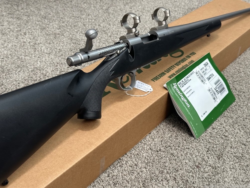 Remington 700 BDL stainless 7mm rem SAUM short action ultra mag ss W box -img-14