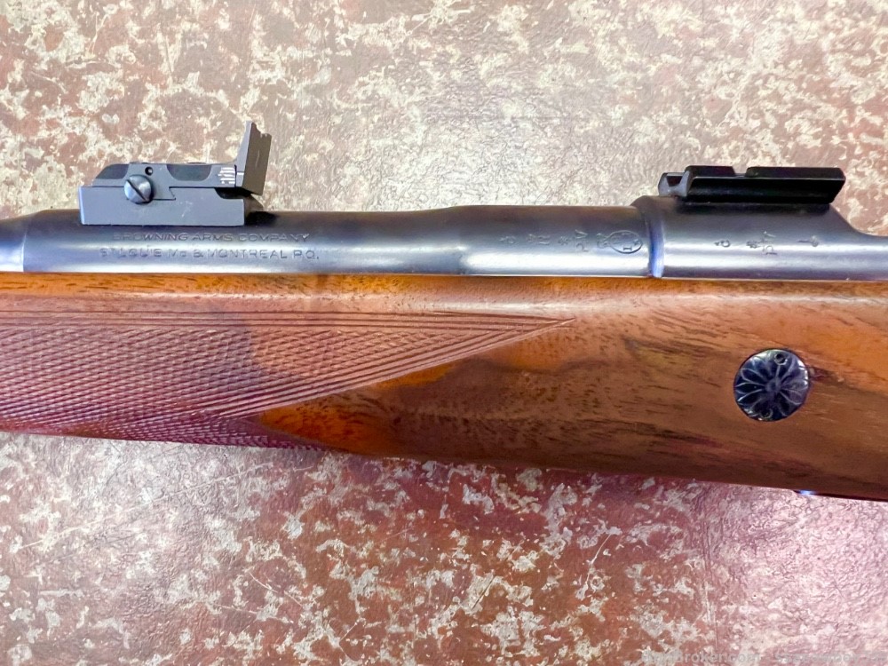 Browning Safari 243 made in Belgium FN action 22.5" pencil barrel-img-19