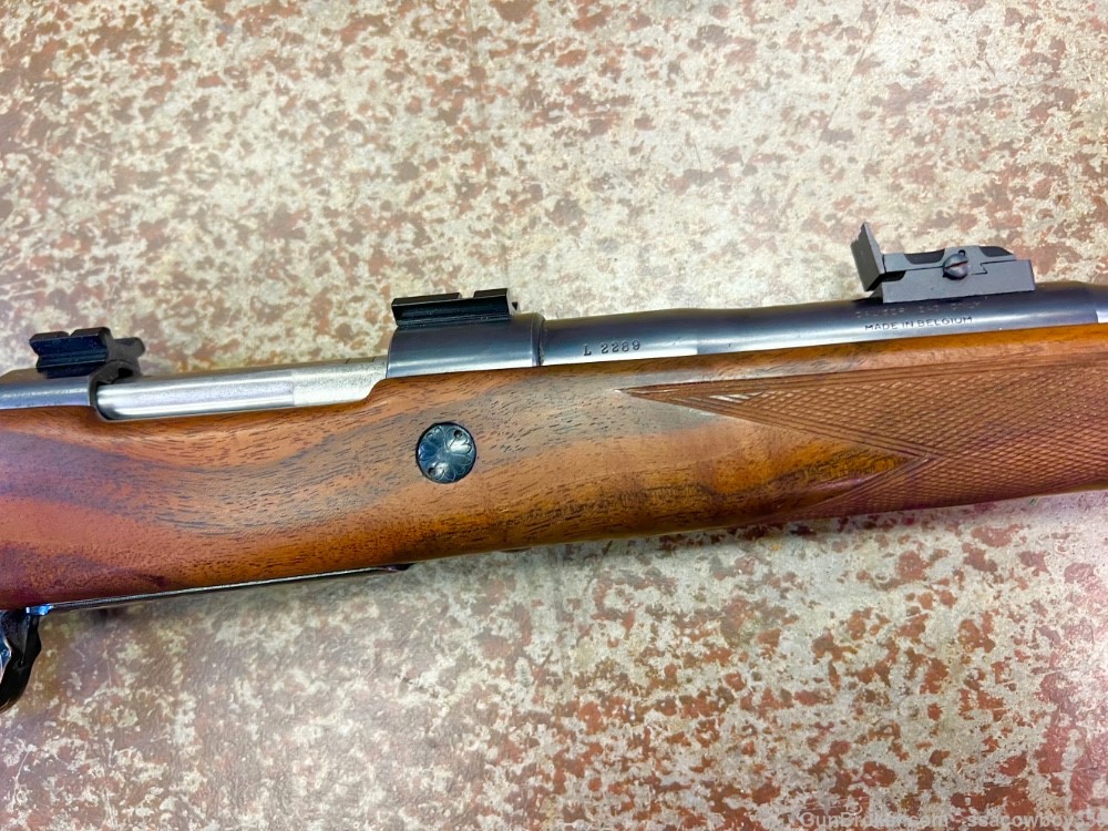 Browning Safari 243 made in Belgium FN action 22.5" pencil barrel-img-4