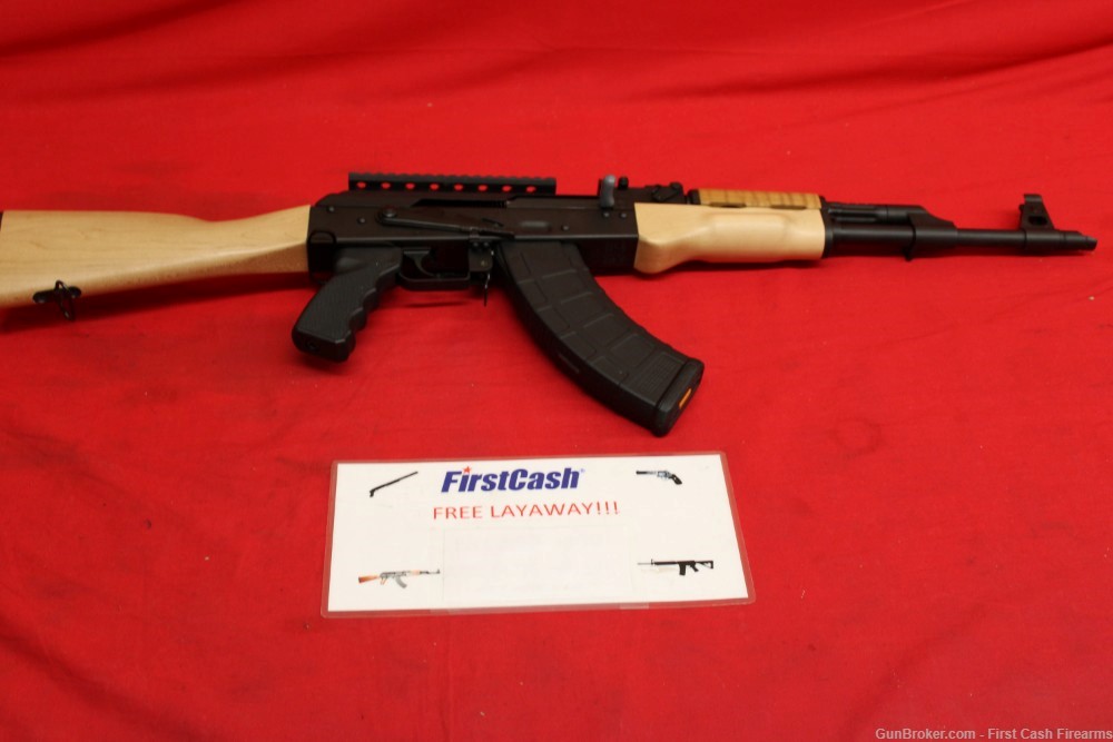 Century Arms RAS47 7.62x39mm, Good Condition with Scope mount.-img-0
