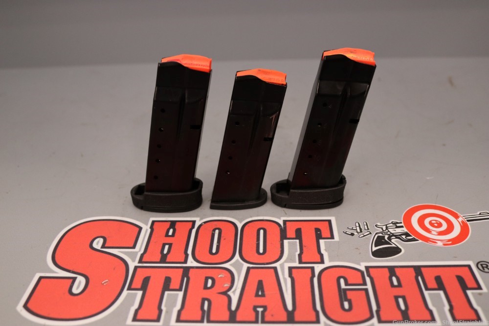 Lot O' Three (3) Smith & Wesson M&P9 Shield Plus 9mm Magazines (OEM)-img-2