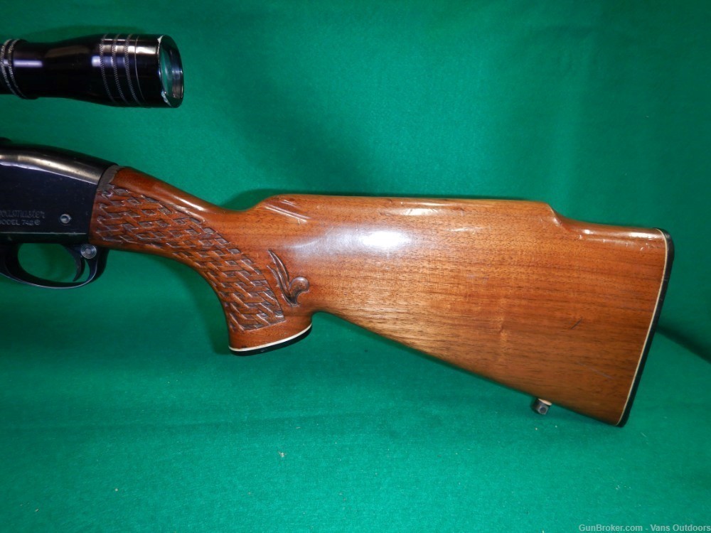 Remington 742 Woodsmaster 30-06 Semi-Auto Rifle W/ Scope-img-5