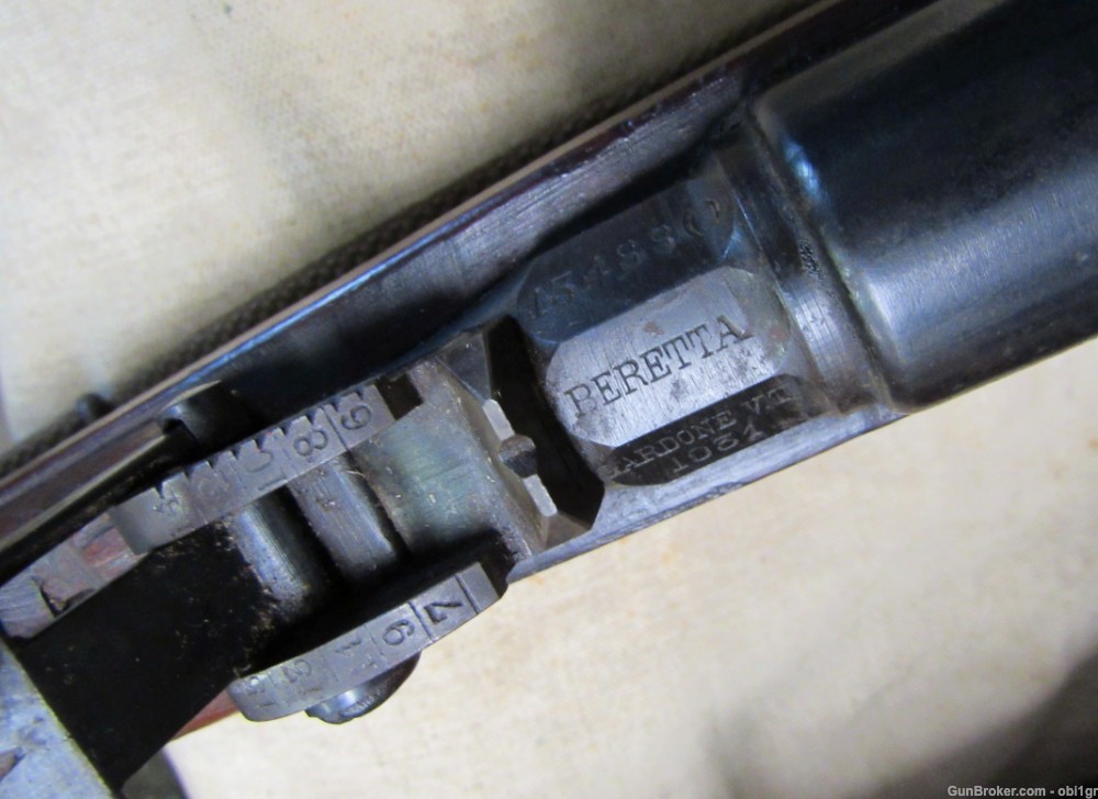 WWII Beretta Type 91 TSM 1931 Dated Italian 6.5 Carcano Carbine .01 NR-img-6