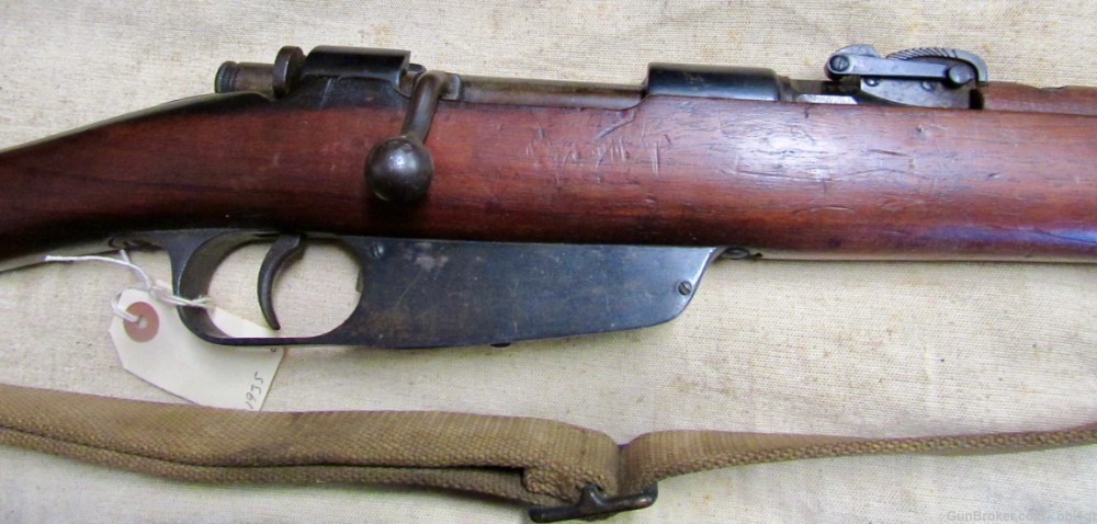 WWII Beretta Type 91 TSM 1931 Dated Italian 6.5 Carcano Carbine .01 NR-img-2