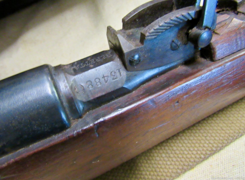 WWII Beretta Type 91 TSM 1931 Dated Italian 6.5 Carcano Carbine .01 NR-img-5